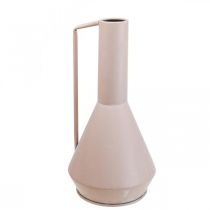 položky Dekoračná váza kovová dekoračná džbán svetloružová 19,5cm V38,5cm