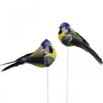 položky Deco Vtáčiky na drôte Jarná Deco Modrá sýkorka 10×3cm 9ks