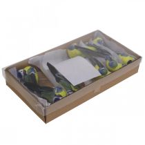položky Deco Vtáčiky na drôte Jarná Deco Modrá sýkorka 10×3cm 9ks