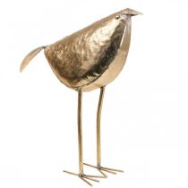 položky Deco vtáčik Deco figúrka vtáčika zlatá kovová dekorácia 41×13×42cm