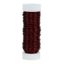 položky Ozdobný smaltovaný drôt Ø0,30mm 30g/50m Bordeaux