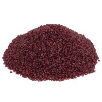 položky Dekoračné granule Burgundsko dekoračné kamienky 2mm - 3mm 2kg