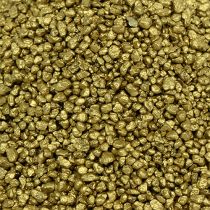 položky Dekoračné granule žlté zlato ozdobné kamienky žlté 2mm - 3mm 2kg