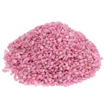 položky Dekoračné granule ružové ozdobné kamienky 2mm - 3mm 2kg