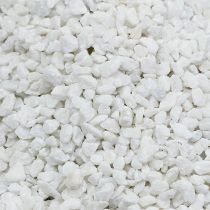 položky Dekoračný granulát biele ozdobné kamienky 2mm - 3mm 2kg