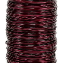 položky Deco Smaltovaný drôt vínová červená Ø0,50mm 50m 100g