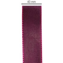 Článok Darčeková stuha, fialová taftová stuha, elegantne lesklá, šírka 25 mm, dĺžka 50 m