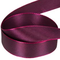 Článok Darčeková stuha, fialová taftová stuha, elegantne lesklá, šírka 25 mm, dĺžka 50 m