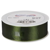 Článok Saténová stuha na darčekové balenie, taftová stuha, zelená, šírka 40 mm, dĺžka 5 m