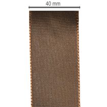 Článok Široká taftová darčeková stuha, elegantná a lesklá, 40 mm x 50 m
