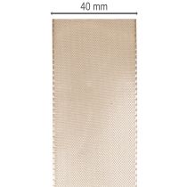 Článok Dekoratívna taftová stuha na kotúči, mašľová stuha, šírka 40 mm, 50 m