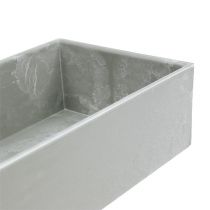 položky Ozdobná miska štvorcová sivá 32cm x 10,5cm V5cm