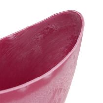 položky Miska dekoračná plastová ružová 20cm x 9cm V11,5cm, 1ks