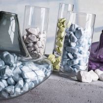 položky Ozdobné kamienky 9mm - 13mm jablko zelená 2kg