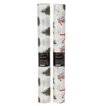 Článok Vianočná dekoračná látka, predávaná na meter, šírka 120 cm, 2 kusy