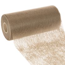 položky Netkaná rola na dekoráciu stola 24 cm x 25 m v hnedej farbe na slávnostné stoly