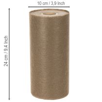 položky Netkaná rola na dekoráciu stola 24 cm x 25 m v hnedej farbe na slávnostné stoly