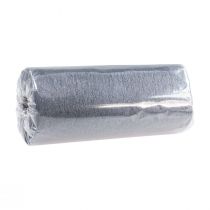 položky Ozdobný flisový behúň dekoračný flisový behúň strieborný 23cm 25m