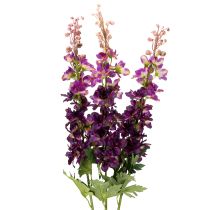 položky Dekoratívny delfínium ako umelý kvet pre štýlové kvetinové akcenty, 79 cm, 3 kusy