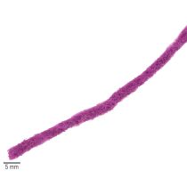 položky Fialová vlnená šnúra, 55 m, ozdobný špagát na kvetinárstvo a remeslá