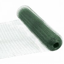 položky Šesťhranné pletivo Zelené drôtené pletivo potiahnuté PVC drôtené pletivo 50cm×10m