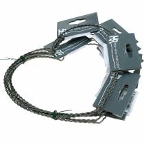 položky Drôtené srdiečka 20cm vlna krúžky veniec obruč srdce 10 ks