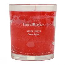 položky Vonná sviečka v skle vonná sviečka Christmas Apple Spice V8cm