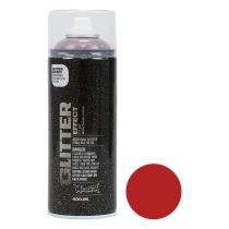 položky Glitter Spray Red Montana Glitter Spray Christmas Red 400ml