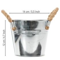 Článok Vedro s lanovými rúčkami Ø14cm V12cm