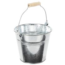 položky Vedro Ø14cm V12cm 6 ks. Zinok, lesklý
