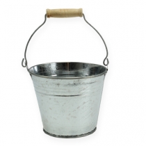 Vedro Ø12cm H10cm 8ks. Lesklý zinok