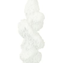 položky Dekorácia cencúľ zasnežená vianočná ozdoba na stromček 14 cm 4 kusy