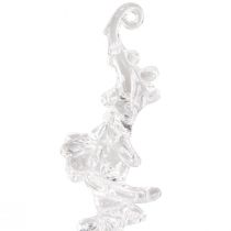 položky Zimná dekorácia ozdoba cencúľ vešiak číry 25cm 3 kusy