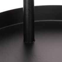 položky Kovový dvojposchodový okrúhly dekoratívny podnos 58 cm