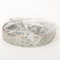 Článok Dekoratívny poschodový servírovací podnos s uškom, motív hviezdy, dvojposchodový, 49 cm