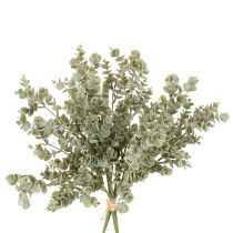 položky Umelá vetvička eukalyptu, dekoratívna vetvička do vázy a kytice, 49 cm, 4 kusy