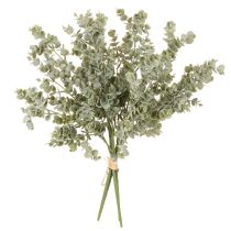 položky Umelá vetvička eukalyptu, dekoratívna vetvička do vázy a kytice, 49 cm, 4 kusy