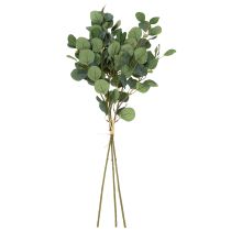 položky Umelý kvet eukalyptu pre moderný interiérový dizajn, 85 cm, 3 kusy