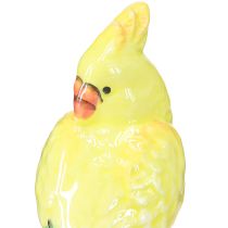 položky Exotický svietnik s keramickými vtáčikmi, ručne maľovaný, V14,5 cm, 2 ks