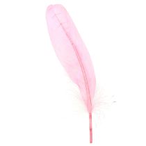 položky Perie pre remeslá Ružové husacie perie 18cm - 20cm 20g x 2ks