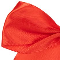 položky Dekoratívna červená mašľa, vopred uviazaná na výrobu a balenie, 11 cm, 25 kusov