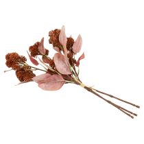 položky Tučná sliepka Rozchodník červený Rozchodník umelé kvety 41cm 3ks