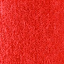 položky Plsťová stuha 15cm x 5m červená