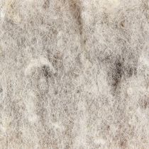 položky Plsťová stuha šedá 7,5cm 5m