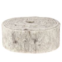 položky Plsťová stuha šedá 7,5cm 5m