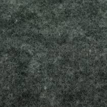 položky Plstená stuha tmavošedá 15cm 5m