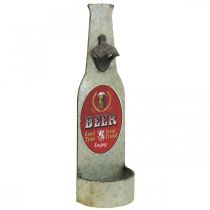 položky Otvárač na fľaše vintage kovová dekorácia so zbernou nádobou V41cm