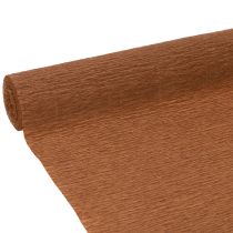 Článok Krepový papier na kvetinárstvo, hnedý, rolka so šírkou 50 cm