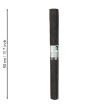 položky Krepový papier na kvetinárstvo čierny 50x250cm