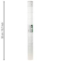 položky Krepový papier pre kvetinárstvo strieborný 50x250cm